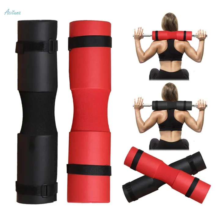 9x5''%20Barbell%20Pad%20Standard%20Barbells%20Cushion%20with%20Safety%20Straps%20Foam%20-%20-%20Image%204