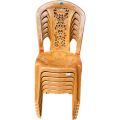 Plastic chair 6 pcs set nippon armless quality furniture bulk pack dining chair veranda chair hotel chair. 