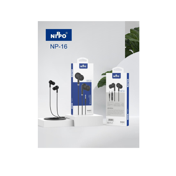 Nippo NP-16 Earphone | Daraz.lk