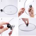 1/3Pcs Universal Kitchen Cookware Replacement Utensil Pot Pan Lid Handle Heat-Resistant Stainless Steel Pot Pan Lids Knob. 