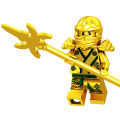 Lloyd Protagonist Group Compatible with Lego Ninjago Ghost Gold Assembling Puzzle Building Blocks Toy Cheap Hairstyle. 