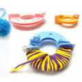 8pcs/set DIY Pom Pom Essential Knitting Tool Fluff Ball Weaver Pompom Maker Set Needle Craft. 