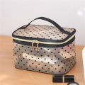 Makeup Bags Mesh Cosmetic Bag Portable Travel Pouches Zipper Pouches Home Office Accessories. 