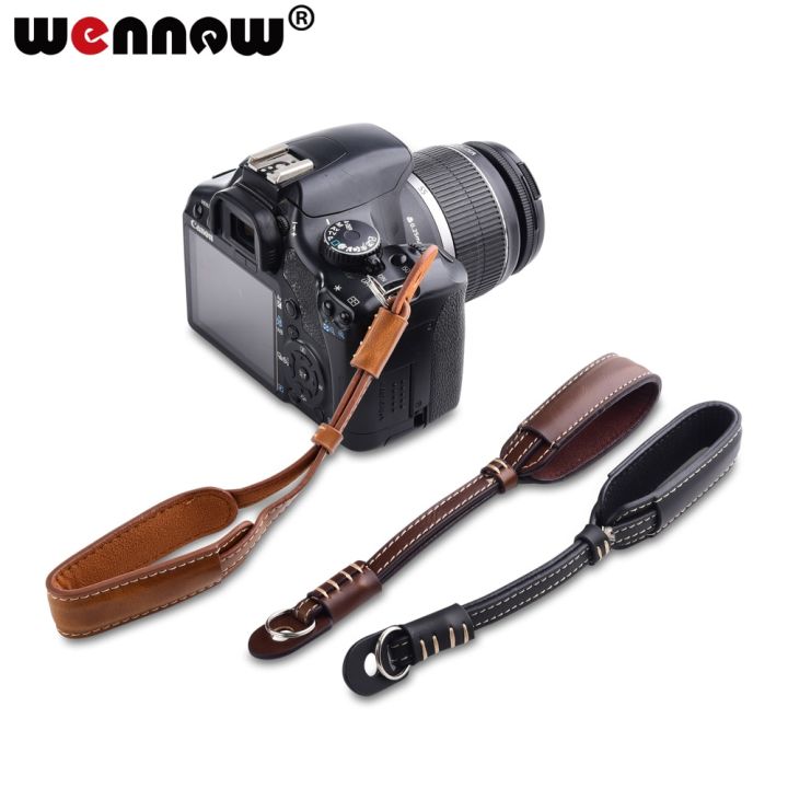 DSLR Camera Wrist Hand Strap PU Lanyard for Fujifilm Panasonic Pentax