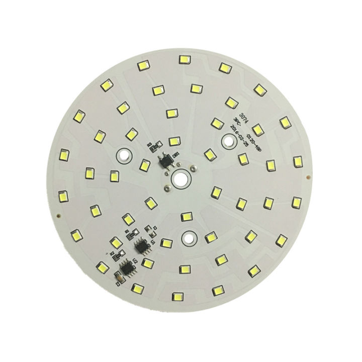 Led Cob 18w Ac220v Lamp 2835smd Plate Module Chip Smart Ic Flush Panel Bulb Spotlight White 6000-6500k 1pcs