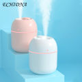 220ml Portable Mist Humidifier Intelligent Power-off 2 Gear No Radiation Nano-atomization Mild Lamp Air Diffuser for Bedroom. 