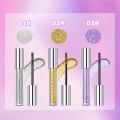 Glitter Shiny Mascara, Waterproof And Smudge Proof, Curling And Eyelashes Lengthening Makeup Tool for Music Festival. 