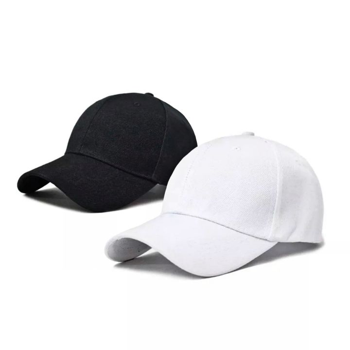 Plain%20White%20Baseball%20Hat%20Men%20Women%20Unisex%20Black%20and%20White%20Plain%20Cap%20Black%20Cap%20-%20Image%206