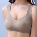 Seamless bra soft bra gathered bra summer bra thin bra women/girl bra padded bra push up bras. 