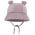 Newborn Baby Hat Summer Muslin Infant Bucket Hats for Girls Boys Cute Printed Fisherman Caps Toddler Kids Panama Sun Cap 3-12 M. 