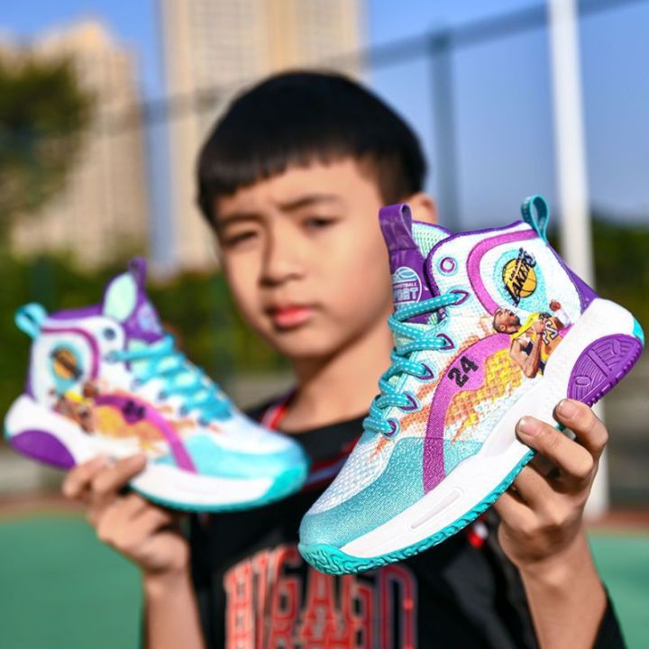 2024%20Spring%20and%20Summer%20New%20James%20Basketball%20Shoes%20Men's%20Mesh%20Breathable%20High-Top%20Poison%20Owen%20Special%20Student%20Race%20Shoes%20-%20Image%209