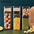 Grain Storage Tank Double Buckle Closure Multi-function Kitchen Rice Bucket Cooking Tool. 
