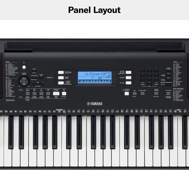 Yamaha%20PSRE383%20Keyboard%20with%20Padded%20Case,%20Double%20X%20Stand,%20Power%20Adapter,%20Book%20Rest%2061-Key%20Touch%20Sensitive%20Portable%20Keyboard%20with%20Power%20Adapter%20PSR%20E%20373%20Electric%20piano%20keyboard%20organ%20Musical%20Instrument%20Kandy%20Musical%20Hub%20Keyboard%20with%20Accessories%20-%20Image%208
