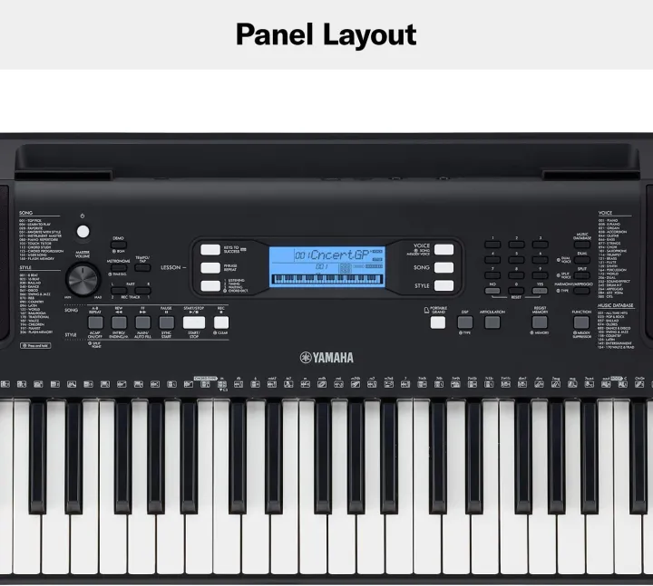Yamaha%20PSRE383%20Keyboard%20with%20Padded%20Case,%20Double%20X%20Stand,%20Power%20Adapter,%20Book%20Rest%2061-Key%20Touch%20Sensitive%20Portable%20Keyboard%20with%20Power%20Adapter%20PSR%20E%20373%20Electric%20piano%20keyboard%20organ%20Musical%20Instrument%20Kandy%20Musical%20Hub%20Keyboard%20with%20Accessories%20-%20Image%208