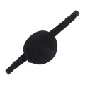 Pirate Eye Patch Unisex Black Single Eye Patch Eyepatch One Eye Washable Adjustable Concave Eye Patch Kid Pirate Cosplay Costume Huiye. 