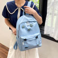 Middle School Girls Korean Edition Schoolbag For High School Students Small Fresh Schoolbag Cute Star Backpack For. 