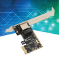 PCIE Ethernet Adapter PCIE Gigabit Card Sturdy Easy Installation 12cm. 