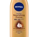 NIVEA Cocoa Butter Body Lotion - 48 Hour Moisture For Dry Skin To Very Dry Skin - 16.9 oz. 400ml. 