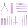 Manicure Sets 16 pcs Nail Clippers Professional Toenail Clippers Carbon Steel Nail Clippers Set for Men Woman Toe Nail Clippers Tools Grooming Kit for Thick Nails with Travel Leather Case. 