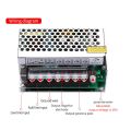 Best quality 12V 10A 120W Switching Power Supply Driver for LED Strip AC 100-240V Input to DC 12V. 