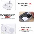 Square/ UK Plug Covers | Electric Socket Covers  Child Safety Switch Board Cover Plugs and Baby Proofing Protector Guards for Kids and Baby Safety Socket Protector- Pack of 1. 
