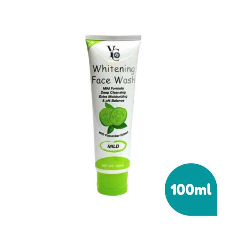 YC Cucumber Extract Whitening Face Wash - Refreshing Skin Brightener