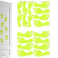 Luminous Footprint Stickers Decals Glow In The Dark Stickers Boy Girl Gift PVC Foot Floor Wall Sticker Home Decor Accessories. 