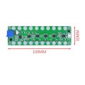 10x2 LED Sound Spectrum Lamp Kit, LED Sound Level Meter Music Sound Display Circuit DIY Kit with Mic, USB Power [MOD-AUD-011]. 