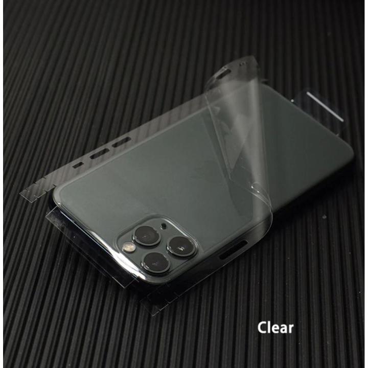 Transparent 3D Carbon Fiber Film Wrap Skin Phone Sticker For
