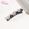Muses Mall Hair-fixing Hairpin Elegant Double Layer Flower Hair Clip for Wedding Party Hair Accessories Non-slip Hair Clamp for Women Style Decorative Hair Accessory. 