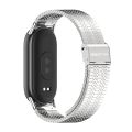 For Xiaomi Mi Band 8 Mijobs Stainless Steel Replacement Watch Band. 