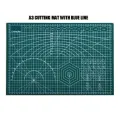(EXTRA THICK) WJS Top Premium Extra Thick Cutting Mat With Blue Line Cut Pad Board Self Healing Cutting Mats Table Cloth Table Cover A1 A2 A3 A4 A5 Cutting Board MULTIPLE SIZE (FREE RM 50 VOUCHER). 