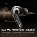 SoundPEATS T3 Pro Wireless Earbuds, 12mm Drivers Bass Stereo in Ear Headphones, Bluetooth 5.4, Call Noise Cancellation, IPX4 Waterproof Earphones for Kids, Sleep, Ebooks, Podcasts. 