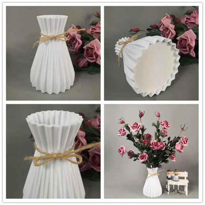 Simplicity%20Vases%20Flower%20Plastic%20Vase%20Wedding%20Home%20Office%20Table%20Decor%20Plastic%20Simplicity%20Flower%20Vase%20Modern%20-%20Image%202
