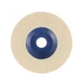 3PCS Wool Polishing Wheel Buffing Pads 4 Inch 100mm Angle Grinder Wheel Polisher Disc Felt Polishing Discs Pads Set. 