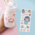 Little Bunny Handbook Stickers School Office Supplies Cute Girl Water Cup Stickers DIY Diary Decorative Stickers Waterproof Stationery Decorative Accessories. 