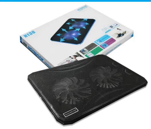 N130 2-Fan Ultra-thin Cooling Cooler Pad