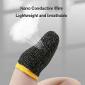 Super Thin Gaming Finger Sleeve Breathable Finger Glause  For Pubg Mobile Games Touch Screen Sweat Proof Thumb Cover. 