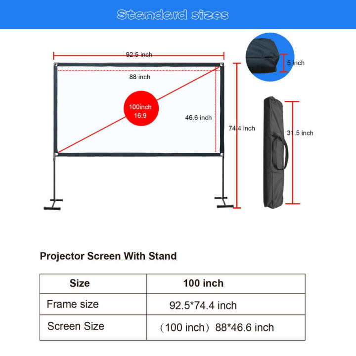 Huife%20100inch%2016:9%20Projector%20Screen%20Portable%20Bracket%20Projection%20Screen%20Folding%20Projecting%20Screen%20Home%20Theater%20for%20Outdoor%20Home%20Office%20-%20Image%205