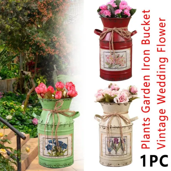 Home%20Vintage%20Rural%20Bucket%20Decoration%20Shabby%20Craft%20Iron%20Table%20Pots%20Garden%20Plants%20Flower%20-%20Image%207
