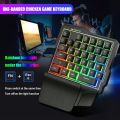 Gaming Keyboard One handed Mechanical Portable Mini Gaming Keypad Game Controller. 