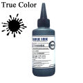 Universal Refill Ink Black 100ml Bottle printer Ink With Syringe And Hand gloves. 