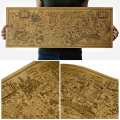 【Fullyoung_520 Store】Magic World Map Kraft Paper Poster Decorative Wall Painting Cafe. 