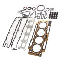 Cylinder head gasket set engine gasket cylinder head kit 0209z3 head gasket set 39 Pcs Engine Gasket Cylinder Head Set 0197Y1 Car Accessories Replacement for Peugeot 206 307 308 406 407 607 806 807. 
