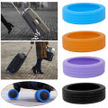 4PCS Luggage Wheels Protector Silicone Wheels Caster Shoes Travel Luggage Suitcase Reduce Noise Wheels Guard Cover Accessories. 