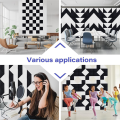 Sojhoop Acoustic Panels, 24 Pack Soundproof Wall Panels,Self-Adhesive Sound Absorbing, Triangle Sound Proof Panels. 