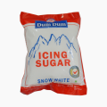 Dum Dum icing sugar. 