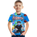 Robloxing Game kid T shirt Boys Game Sports T-shirt Child Cartoon Short sleeve top 3D Printing Casual Street Harajuku Clothes. 