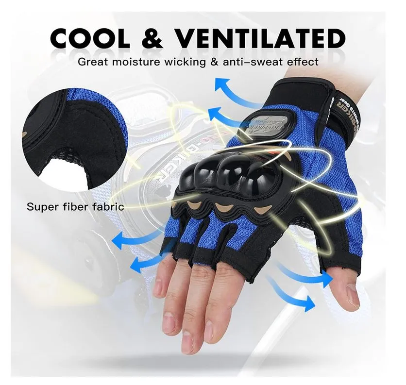 Half Finger Motorcycle Racing Gloves