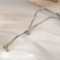 Real 925 Sterling Silver Bowknot Bracelet for Women Shiny Zircon Tennis Hard Bracelet Homme Wedding Party Jewelry Gifts. 